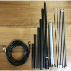 FM Broadcasting Antenna with Coax Cable Kit